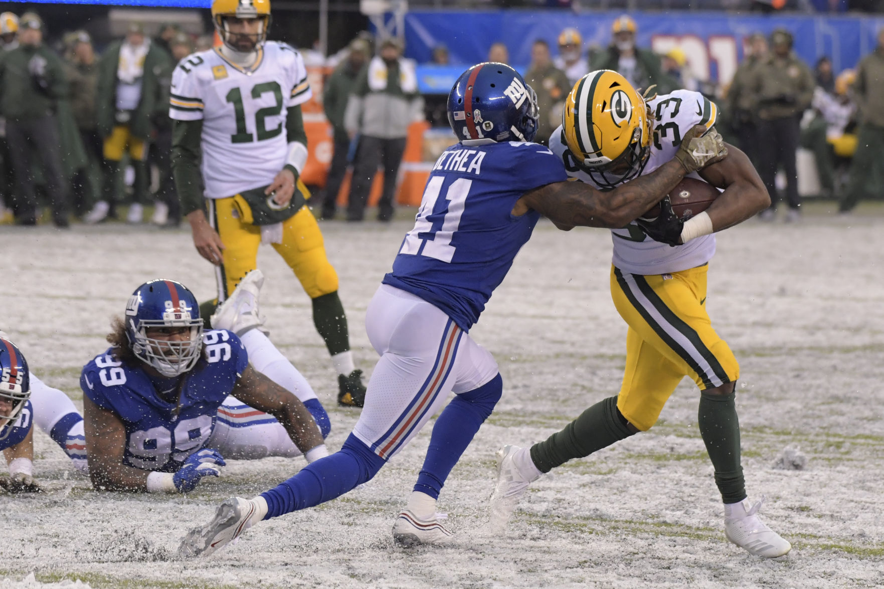 Packers 31, Giants 13